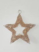 Gwiazda złota, ozdobna do powieszenia