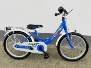 Aluminiowy Rower Rowerek Dziecięcy PUKY 18" Niebieski Sprawny Niemiecki 
