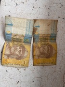 1 zł x2 PRL Kopernik – stary banknot – kolekcjonerski