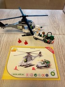 Helikopter i auto cobi