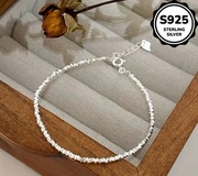 Srebrna Bransoletka próba 925 Długość 22cm