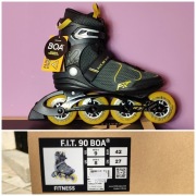 Fabrycznie NOWE - Rolki K2 F.I.T. 90 BOA Men's Fitness - r. 42