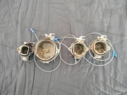 Obudowa palnika korpus gniazda kuchenki BEKO FSE52321DBD komplet SAN