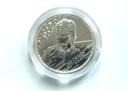 Srebrna moneta Music Legents: David Bowie  1 - unc srebra