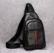 Męska torba skórzana, uniwersalna, stylowa, kompaktowa.