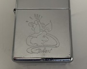 Zapalniczka Zippo 1996, Brosel, Brösel, Rötger Feldmann, Cartoon, Werner