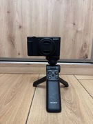 Aparat do vlogowania Sony ZV-1F + statyw z pilotem Sony + dodatki