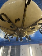 Stara lampa wisząca kinkiet żyrandol