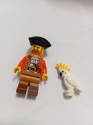 Lego BAM Pirat z kakadu Nowy