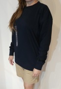 Nowa Bawełniana bluza damska Tommy Hilfiger granatowa XS