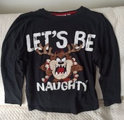 Bluzka z długim rękawem diabeł tasmański rm. 134/140