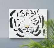 Obraz  tygrysa na płótnie 