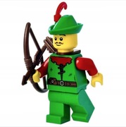 LEGO Castle Łucznik, Forestman +kołczan +łuk ! (ludzie lasu) 10305 cas571