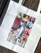 Torebka torba tote bag materiał non woven wymiary 36x40 cm taylor swift