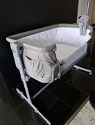 Łóżeczko dostawka Kinderkraft Neste Up Grey