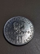 1976 - moneta z PRL o nominale 10 zł - Bolesław Prus 