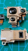 Zestaw aparatów kamer Samsung S23 Ultra, tył i przód, oryginały