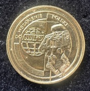 Moneta 2 zł Nato 1999