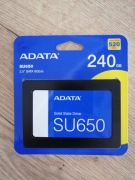 Dysk SSD Adata SU650 240GB jak nowy