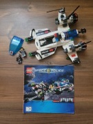 LEGO Space Police 5973 Biały Statek Policyjny + 2 Figurki Instrukcja