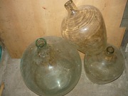 gąsior galon na wino 3 sztuki 30 i 10 litrów