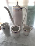 Elementy serwisu Goplana - Ćmielów lata 60-te proj. W.Potacki