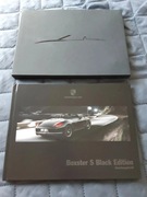 2011 Porsche Boxster S Black Edition Prospekt niemiecki twarda okładka etui