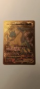 Złota karta Pokemon TCG Ice Rajder Calyrex VMAX 