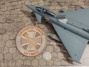 Naszywka Eurofighter Typhoon Luftwaffe pustynna rzep velcro