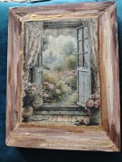 Obrazek z widokiem orzez okno