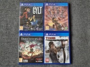 GRY PS4 DARKSIDERS 3 / GYLT / TOMB RAIDER / SOULSTORM