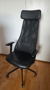Krzesło biurowe IKEA Jarvfjallet (nowszy Markus). Skóra, super stan.