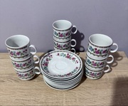 Zestaw do kawy - chińska porcelana - PRL