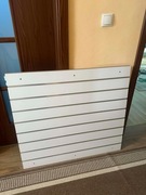 Panel Slatwall Shopwall śnieżnobiały Alaska 100x90 wieszak panel sklepowy 