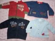 Paka ubranek dla chłopca, r. 74 (30 sztuk)