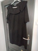 Czarna sukienka jak toga na tęższą osobę 