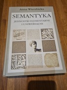 Semantyka jednostki elementarne i uniwersalne. Anna Wierzbicka