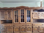 Segment dębowy rzeźbiony.