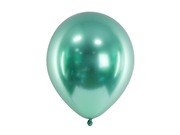 Balony Glossy 30 cm, butelkowa zieleń