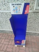 Regał kartonowy - Ekspozytor towarowy - Stojak tekturowy RED BULL