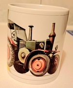 Nowy Kubek Ceramiczny Lanz Bulldog traktor model prezent rolnika dziadka 