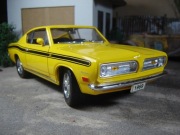 Plymouth Barracuda 1969 Road Legends 1:18 bez pudła