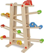 Tor kulkowy kulodrom drewniany mega sosnowy