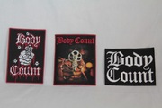 Body Count naszywki,metal, komplet 3 szt,merch Ice T,jakosc