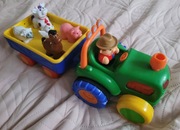 Dumel Traktor interaktywny pojazd z przyczepą i figurkami zwierząt