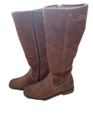 s.Oliver damskie kozaki skórzane r 40 wkładka wewn 25cm.