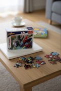 HIT! Spider-Man Marvel Mini Puzzle 54 elementów Trefl układanka dla dzieci