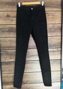 Czarne spodnie Noisy May 34 wysoki stan