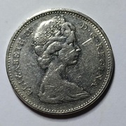 5 cents 1974 bez znaku menniczego Elżbieta II Kanada