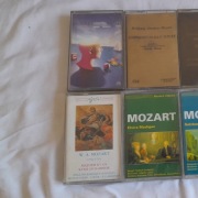 Mozart x 6 Kasety Audio (Magnetofonowe) Komplet